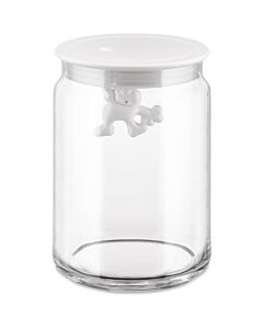 Alessi Gianni Storage Jar-90cl-White